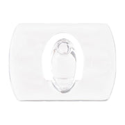 Command Decorating Clips, 60 Mini Hooks, 68 Adhesive Strips, Transparent | Value Pack, Clips for Hanging Halloween Decorations, Window Lights, Spider Garlands, Crafts, Banners, Costumes - Damage Free