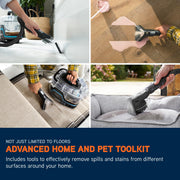 Vax SpotWash Home & Pet Compact Carpet Spot Cleaner CDSW-MPDP | Carpet & upholstery cleaning machine, for homes with pets, everyday spills & stains, included tools & solutions, 4.5kg, 1.1L
