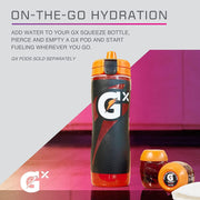Gatorade Gx Bottle, Glitched Frost, 30 ounces | Water Bottle, Squeeze Bottle, BPA-Free, 30oz
