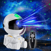 MAZ-TEK Astronaut Galaxy Star Projector - Starry Night Light with Remote Control Timer, 360° Adjustable for Christmas, Birthdays, Valentine's Day