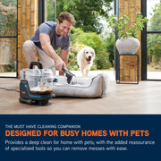 Vax SpotWash Home & Pet Compact Carpet Spot Cleaner CDSW-MPDP | Carpet & upholstery cleaning machine, for homes with pets, everyday spills & stains, included tools & solutions, 4.5kg, 1.1L