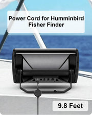 KWRNVO PC11 Power Cord for Humminbird 9.8FT/3M Standard 720057-1 Compatible with Humminbird All Helix, PiranhaMAX and Earlier Models Including 300, 500, 600, 700, 800, 900, 1100 Series Fish Finder