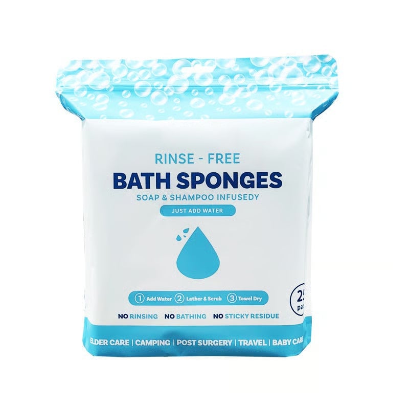 Rinse-Free Bathing Wipes