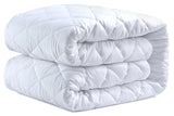 Caroline Shatuik King Size Mattress Protector fitted Quilted Extra Deep 40cm Stretch Skirt Anti Allergy,Mattress Cover (152 x 200) Not-Waterproof