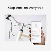 Samsung Galaxy SmartTag2, Bluetooth Tracker, Smart Tag Tracking Device, Item Finder for Keys, Wallet, Luggage, Pets, Use w/ Phones and Tablets Android 11 or Later, 2023, 1 Pack, White