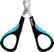 Candure Pet Nail Clippers Professional Trimmer - Small, Dark Blue | Cat Nail Clipper for Rabbits, Guinea Pigs, Birds, Puppies, Kittens Small Animals Cat Claw Trimmers Professional and Home Use
