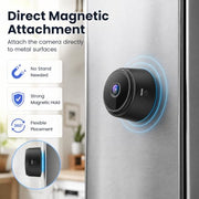 ELEFOCUS Hidden Camera，Mini Camera，2K Spy Camera Wireless for Home Security，Small Indoor Nanny Cam with Night Vision & Motion Detection，WiFi Cameras for Pet/Baby, Camaras Espias Ocultas