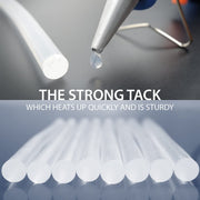 ANSIO Hot Glue Sticks for Hot Glue Gun, SGS Approved, 50 pcs - 7mm x 100mm