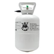 Helium King Disposable Helium Gas Canister - Fills 30 x 9 Inch Latex Balloons or 14 Foil Balloons - Helium Balloon Gas UK Filled Cylinder