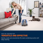 Vax SpotWash Duo Compact Carpet & Upholstery Spot Cleaner CDCW-CSXA | Handheld carpet cleaner machine for pet messes, furniture, car interiors, included tools & solution, 3.9kg, 1.6L