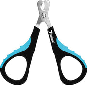 Candure Pet Nail Clippers Professional Trimmer - Small, Dark Blue | Cat Nail Clipper for Rabbits, Guinea Pigs, Birds, Puppies, Kittens Small Animals Cat Claw Trimmers Professional and Home Use