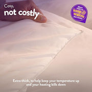 Slumberdown Cosy Nights Double Duvet 10.5 Tog - Breathable & Soft All Year-Round Double Quilt for Summer, Autumn & Winter | UK-Made, Non-Allergenic & Washable (200 x 200cm)