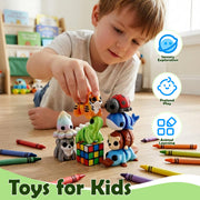 Cybermaker 40PCS Mini 3D Printed Animals, Articulated Fidget Toys for Kids | Sensory Toys, Party Favors, Classroom Prizes, Birthday Goodie Bag Stuffers