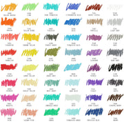 Artecho Oil Pastels Set of 48 Colors, Soft Oil Pastels for Art Painting, Drawing, Blending, Oil Crayons Pastels Art Supplies for Artists, Beginners, Students, Teachers