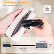Gritin 16 LED Reading Light, Book Light - Eye Caring 3 Color Temperatures | Stepless Dimming Brightness, Power Indicator, Long-Lasting Rechargeable, Lightweight Flexible Clip on Lamp for Book Lovers