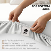 Utopia Bedding Fitted Sheet Single (2 Pack), White | Deep Pocket 14 inch (35 cm), Oeko Tex Certified, Soft Brushed Microfibre Fabric, Shrinkage and Fade Resistant, Bottom Sheet