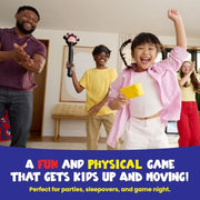 Cats and Robbers, Steal the Cheese Game by Relatable | Up and Active Halloween Family Games, Includes Inflatable Paw, Cheese, Squeaky Mice Feet and More