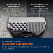 Vax SpotWash Duo Compact Carpet & Upholstery Spot Cleaner CDCW-CSXA | Handheld carpet cleaner machine for pet messes, furniture, car interiors, included tools & solution, 3.9kg, 1.6L