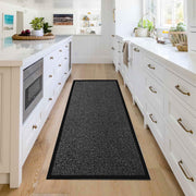 Circle of trust Hallway Runner Rug Grey 60x120cm Non Slip, Heavy Duty Carpet Runner, Rubber Backed Floor Mat, Dirt Trapper Washable Rug for Hallway Kitchen Bedroom Laundry Office