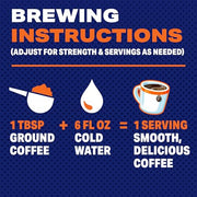 Maxwell House Ground Coffee, Smooth Bold Dark Roast, 26.7 oz Canister | Strong & Full-Bodied Dark Roast Coffee, Smooth, Rich Aroma, Roasted in the USA Since 1892, Certified Kosher