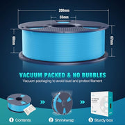 SUNLU Premium PLA+ Filament 1.75mm, Enhanced Durability and High Strength | PLA Plus 3D Printer Filament for 3D FDM Printers, 1kg Spool, pla+ Black