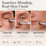 Albeaut Concealer Brush, Angled Under Eye Makeup Small Foundation Precision Face Blending Brush (193 concealer brush), 1pc