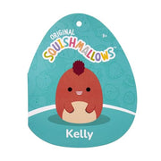 Squishmallows Original 8in Kelly the Red Velociraptor – Official Jazwares Plush (Little)
