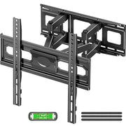 MOUNTUP TV Wall Bracket for Most 26-70 Inch LED, LCD, OLED Flat & Curved TV | Full Motion TV Mount with Swivels Tilts Extends, Double Arm Holds up to 45kg, Max VESA 400x400mm