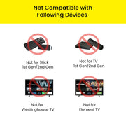Replacement Remote for Insignia Toshiba Amazon Fire Smart TV | Voice Control, Simple Setup, 1-Year Warranty