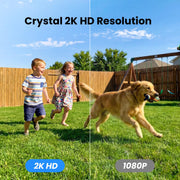 GALAYOU Solar Camera Outdoor Wireless for Home Security 2.4GWiFi, R6 1Pack | 2K Cameras for Home Security/Garage/Farm/Outside Surveillance, Detachable Solar Panel, Color Night Vision, SD/Paid Cloud