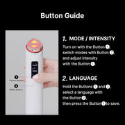 medicube Booster Pro X2™ - 7 in 1 Glow Beauty Device, 2X Glow Care, Pink | 7-IN-1 Korean Skincare Device - 2X Care for Glow, Pores, Skin Definition & Radiance, Customized Dual & Mask Modes, Pink