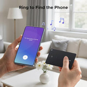 UGREEN FineTrack Slim S (Samsung Only) Wallet Tracker Card, | 1-Year Rechargeable Bluetooth Tracker Card Finder Work with Samsung SmartThings APP for Galaxy S25/S24 Ultra -1.7mm