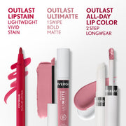 COVERGIRL Outlast All-Day Lip Color With Topcoat, 621 Natural Blush