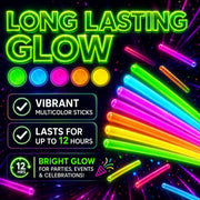 Glow Sticks 100 Pack with 100 Connectors( 205 Pcs Kit) Glow Glasses Kit-Ball and Triple Connectors-Glow in the Dark Party Supplies - Bracelets & Necklaces for Kids & Adults