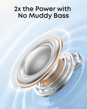 Soundcore P31i by Anker Translation Earbuds with Real-Time Adaptive ANC | Real-Time Adaptive Noise Cancelling, Hi-Res Sound, Translation Earbuds, 50H Playtime, Spatial Audio, Fast Charging, IP55