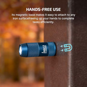 OLIGHT IMINI 2 Rechargeable EDC Keychain Mini Flashlight Midnight Blue | 50LM and 21M Throw, Compact and Portable, Mini LED Keyring Lights, Built-in Battery, Ideal for Everyday Carry and Emergencies