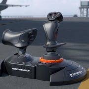 Thrustmaster T.FLIGHT HOTAS NEO ACE COMBAT 8 WINGS OF THEVE Edition – Officially Licensed Simulation Controller – Flight Joystick & Throttle with Vibration Feedback - PS5, PS4, PC