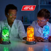 Robo Alive Test Tube Dinos by ZURU (Brachiosaurus) | Grow your own dino 100x bigger; become the scientist; submerge & watch it grow; light-up test tube; gift for kids