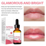 sjfscqr Essence Lip Plumper,Peptide Lip Plumping Serum,Women's Lip Oil Gloss,Moisturize Lips Improve Lip Shape For Women Beautiful Lips