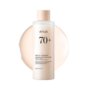 Anua Rice 70 Glow Milky Toner, Non Comedogenic, Korean Skincare, 8.45 fl.oz | Glass & Dewy Skin, Hydrating & Barrier Care, Rice Water, Niacinamide, Ceramides, All Skin Types, Fragrance-Free