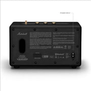Marshall Acton III Bluetooth Home Speaker - Black | Loud Stereo Sound with Bass and Treble Controls | Plug-in Powered | 3.5mm Aux Input