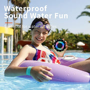 HEYSONG Bluetooth Shower Speaker, IP67 Waterproof, Portable, Clear Sound | Small, Floats on Water, Dustproof, Durable, for Pool, Beach, Kayak & Paddle Board, Gift for Teen Boys & Girls