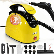 Waitbird 4.5 Bar 300°F Steam Cleaner for Bathroom, Kitchen, Floor & Grout | Ease of Use | Quick Heat Up | Large Water Tank | Quiet Operation | Safety Lock | 21 Accessories for Floor, Bathroom, Kitchen