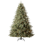 Balsam Hill 7.5ft Pre-Lit Classic Blue Spruce - Artificial Christmas Tree with 1000 Clear Incandescent Lights, Easy Plug Technology, Premium Stand for Indoor Holiday Decorating