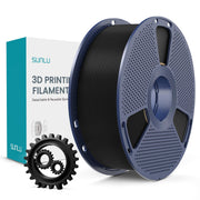 SUNLU Premium PLA+ Filament 1.75mm, Enhanced Durability and High Strength | PLA Plus 3D Printer Filament for 3D FDM Printers, 1kg Spool, pla+ Black