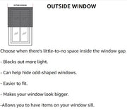 White PVC Venetian Blind Blinds Easy Fit Curtains Trimmable Fittings Windows Treatment Shutters Twist Open Close Pay only 1 Flat shipping £3.99 for multiple buying (White, 105 W x 150 L)