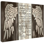 Qiukoo Canvas Wall Art Framed – Blue Butterfly Quote Artwork, Rustic Wood Background Wall Decor for Bedroom, Living Room, Hallway or Entryway Home Decoration, with Hooks and Nails, 12x16 Inch