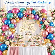 XEANCO Balloons 50 Pack, Beautiful Latex Balloons, Party Balloons, Wedding Balloons for Decoration, Perfect for YOUR Beautiful Parties, Birthdays (10-12 Inches)