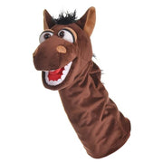 Living Puppets - Dobs the 14-Inch Horse, Plush Hand Puppet for Boys and Girls, Pony