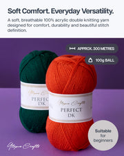 Utopia Crafts DK Double Knitting Yarn 100g (Ochre)